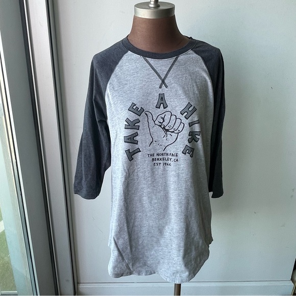 The north face, take a hike men’s long sleeve T- shirt size M - Picture 1 of 5